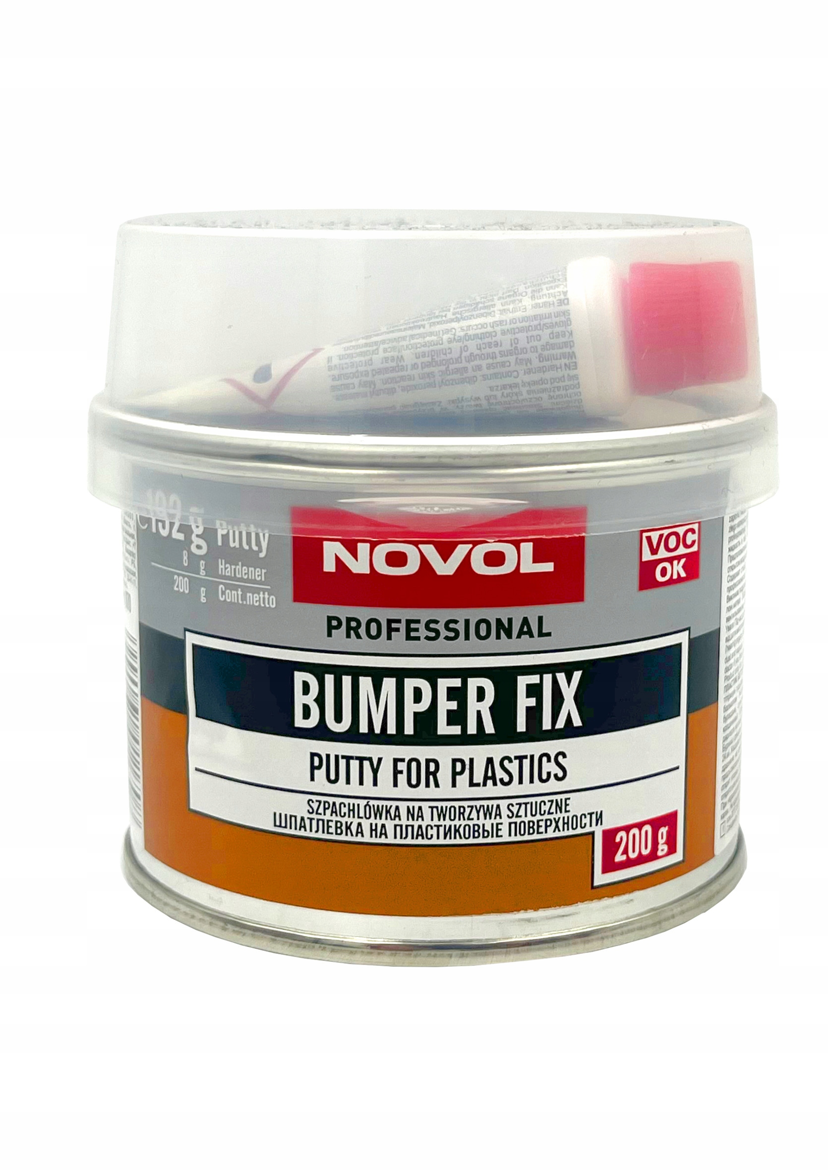 

Novol Bumper Fix Szpachla Do Plastiku Tworzyw 200g