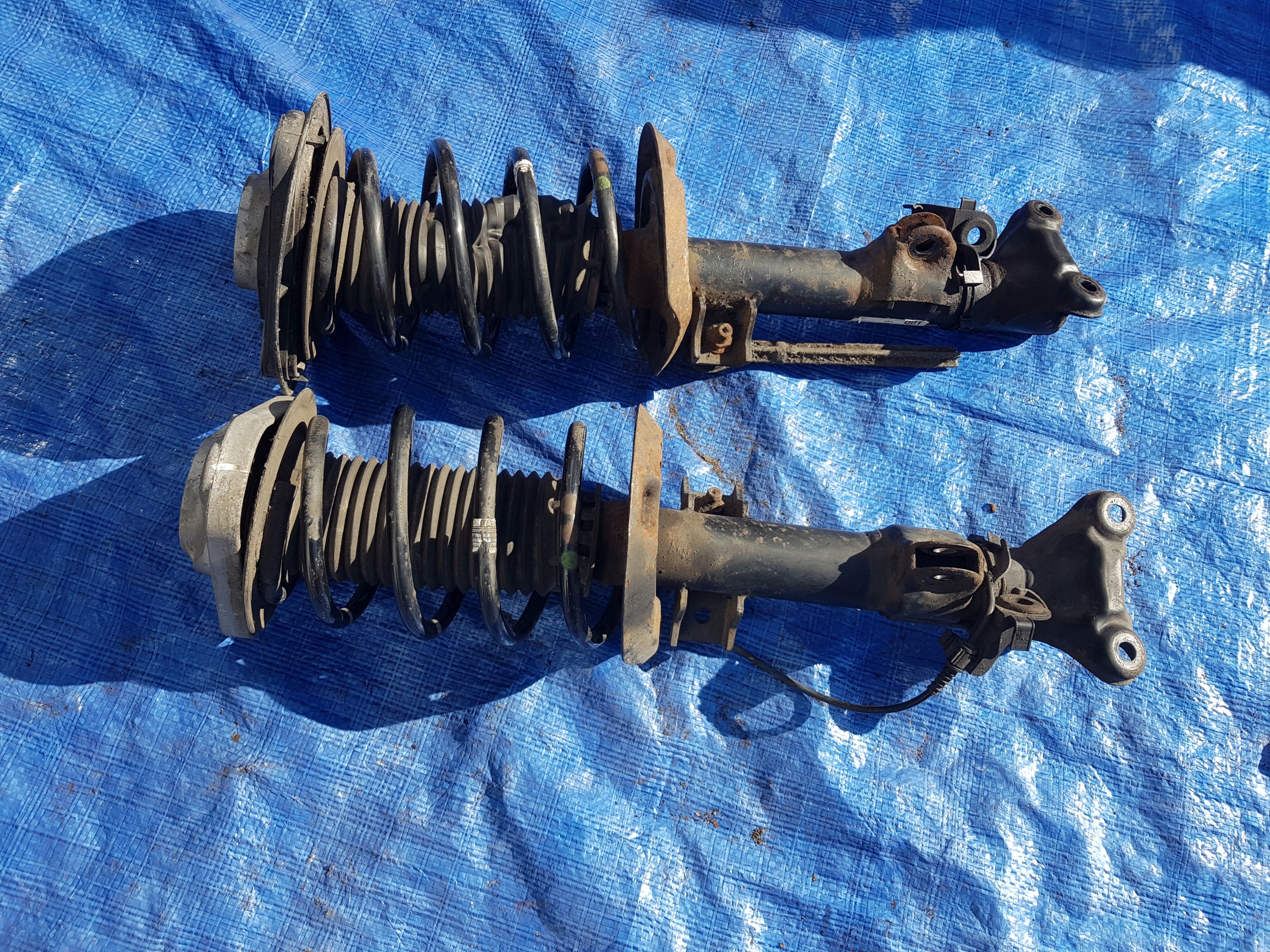 shock absorber front MCPERSON left right MERCEDES W212