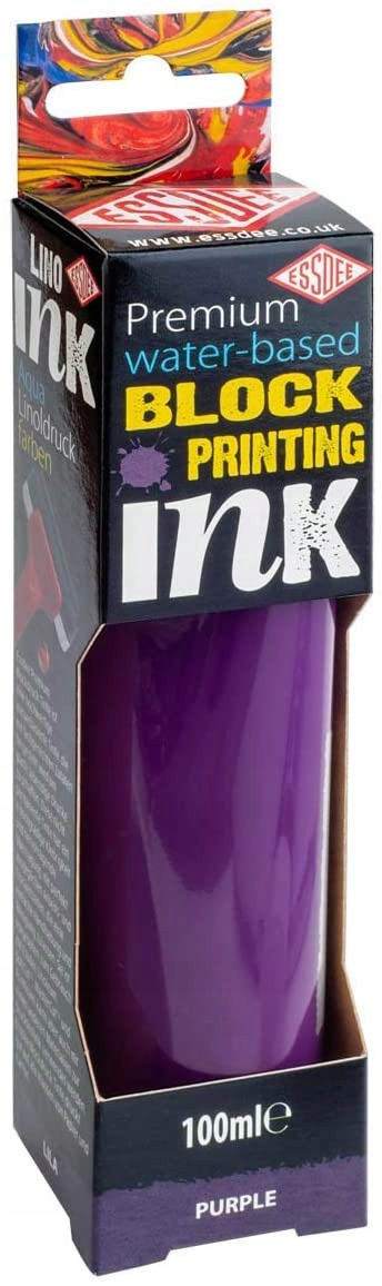 Farba do linorytu Ink Essdee Purple, 100 ml
