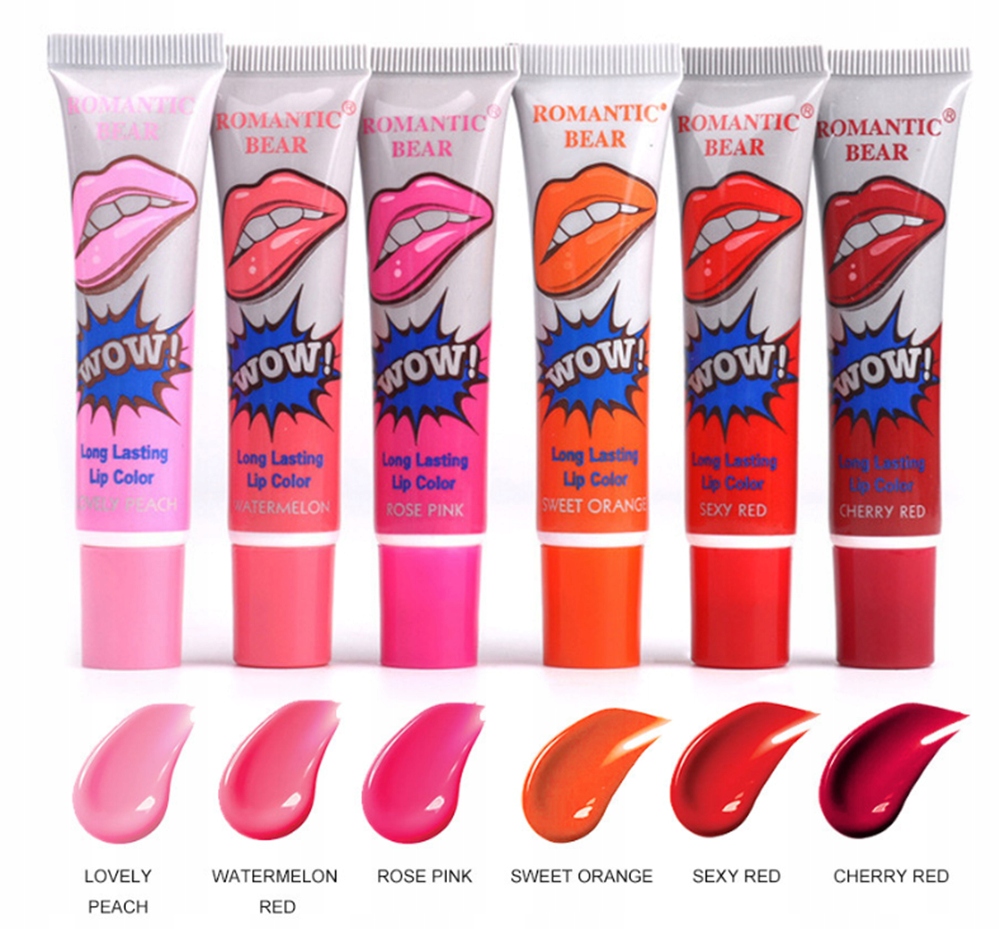 Pomadka Błyszczyk szminka do ust w żelu peel off C Marka inna marka