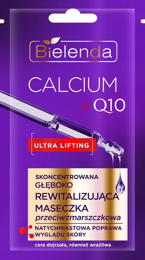 BIELENDA CALCIUM + Q10 REWITALIZUJĄCA MASECZKA PRZECIWZMARSZCZKOWA 8g