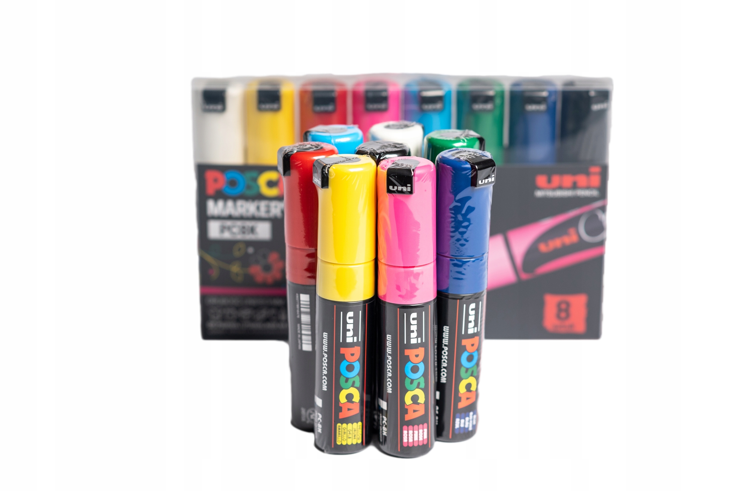 Sada popisovačů Posca PC-8K 8 kusů