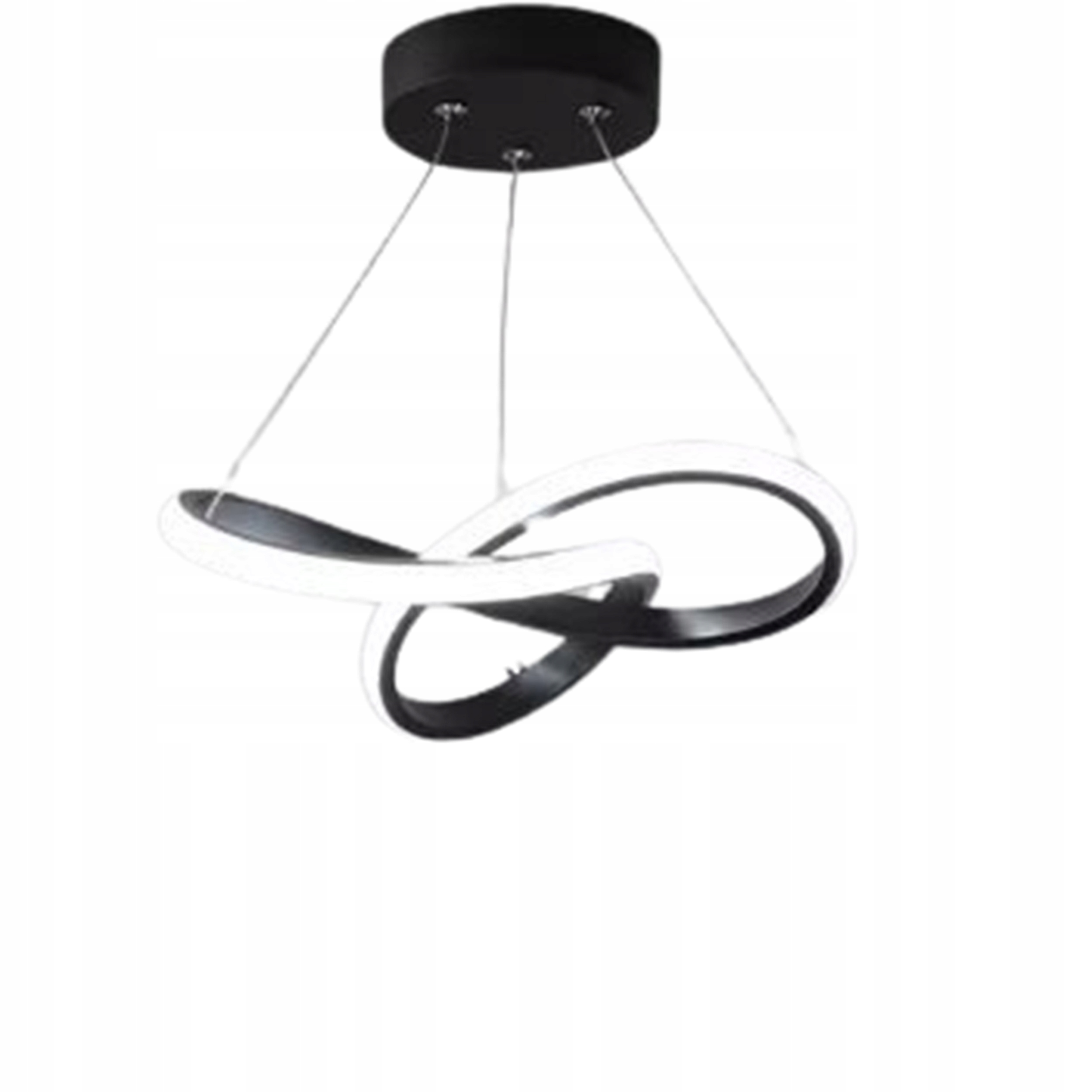 Stropní Svítidlo Stropní Svítidlo Lustr Černý Led Loft 3 Barvy Závěsná Moderní