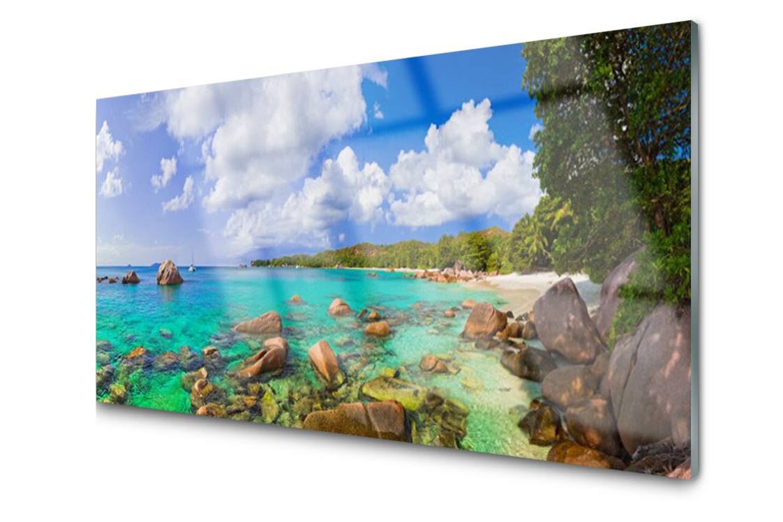 

Panel szklany Płytka Morze Płytka 100x50