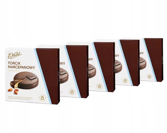 Torcik marcepanowy Zestaw 5 x 120 g E.Wedel