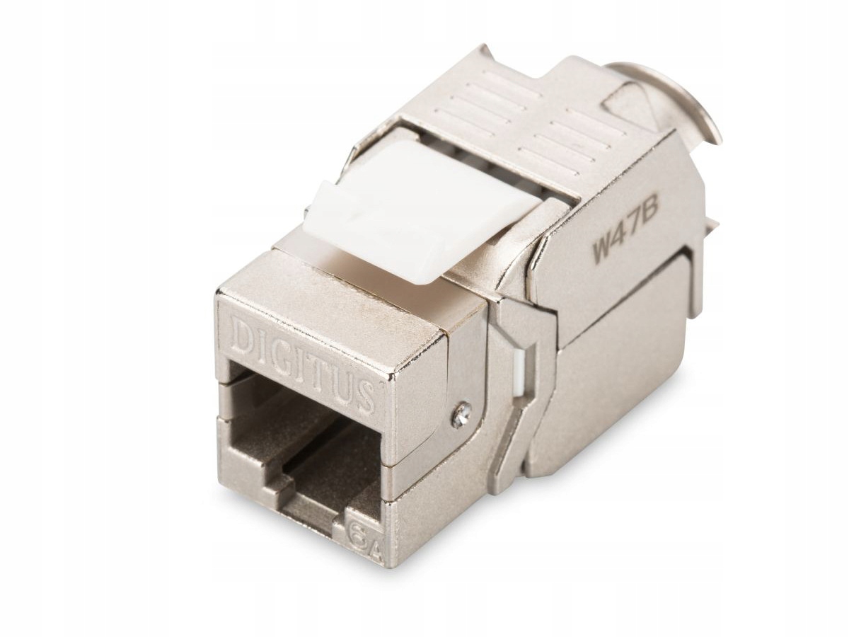 

Gniazdo Keyston RJ45 cat 6A Stp Ftp S/ftp Digitus