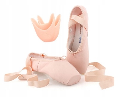 Pointy Puenty Do Baletu Baletowe Twarde Płócienne