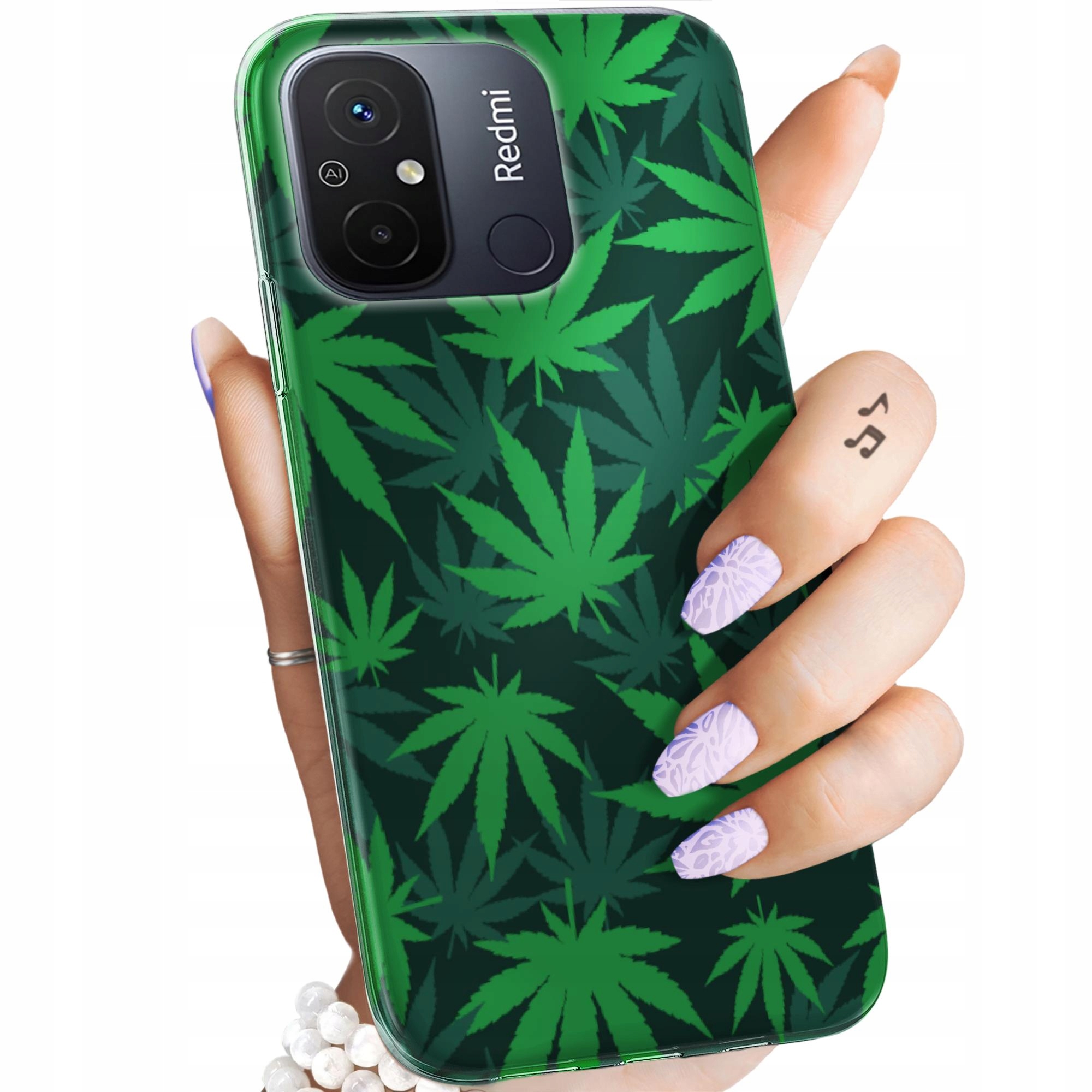 Etui Do Xiaomi Redmi 12C Dla Palaczy Smoker Weed Joint Obudowa Case