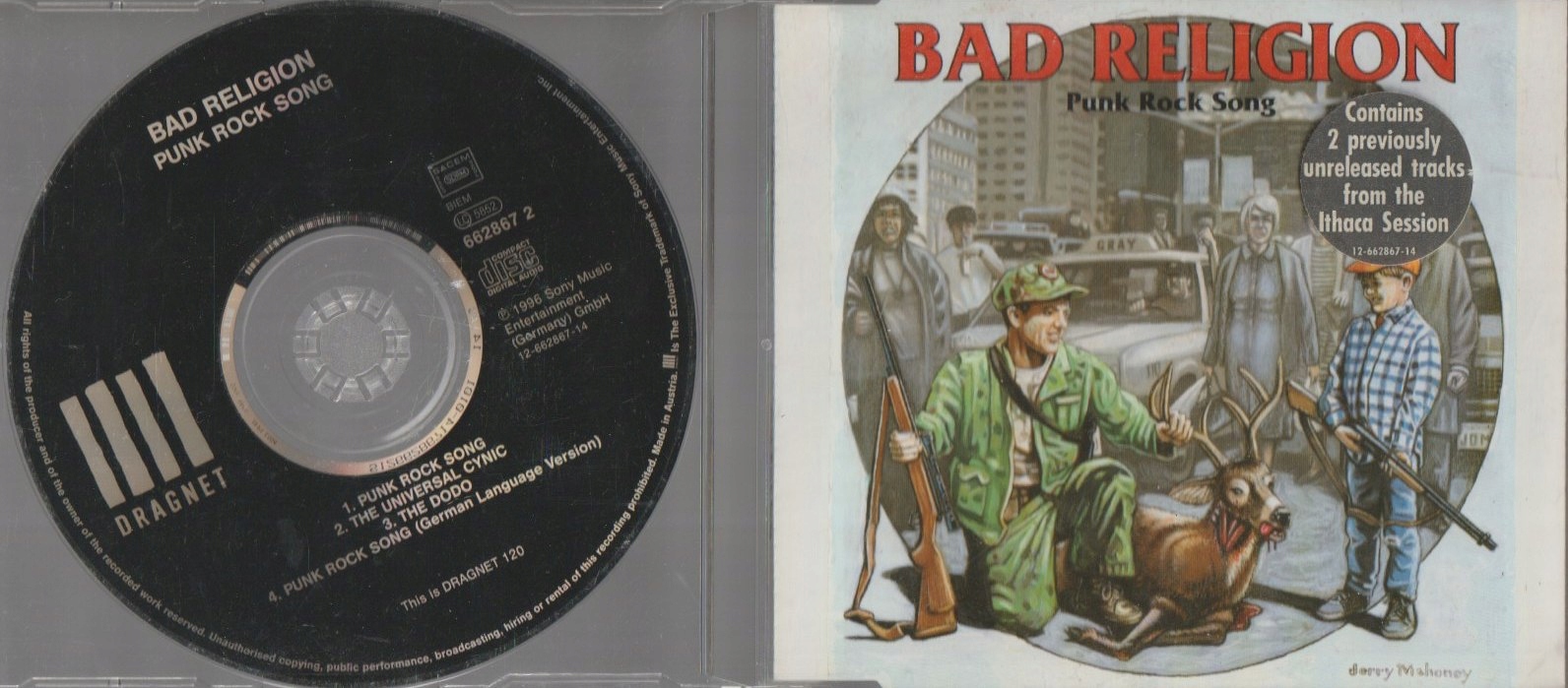 12㌅】BAD RELIGION / Punk Rock Song 【公式通販】