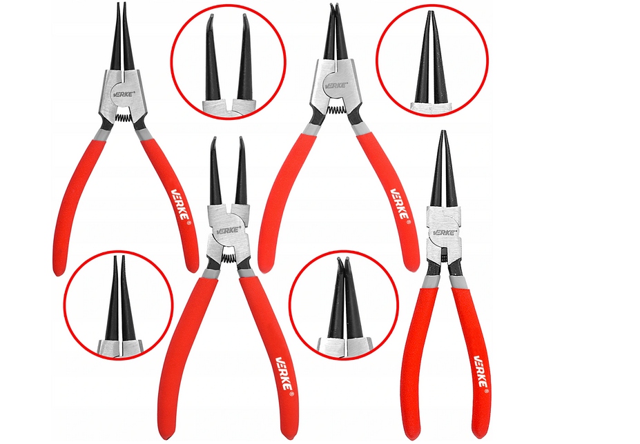 SZCZYPCE DO PIERŚCIENI SEGERA ZESTAW 180 4EL VERKE