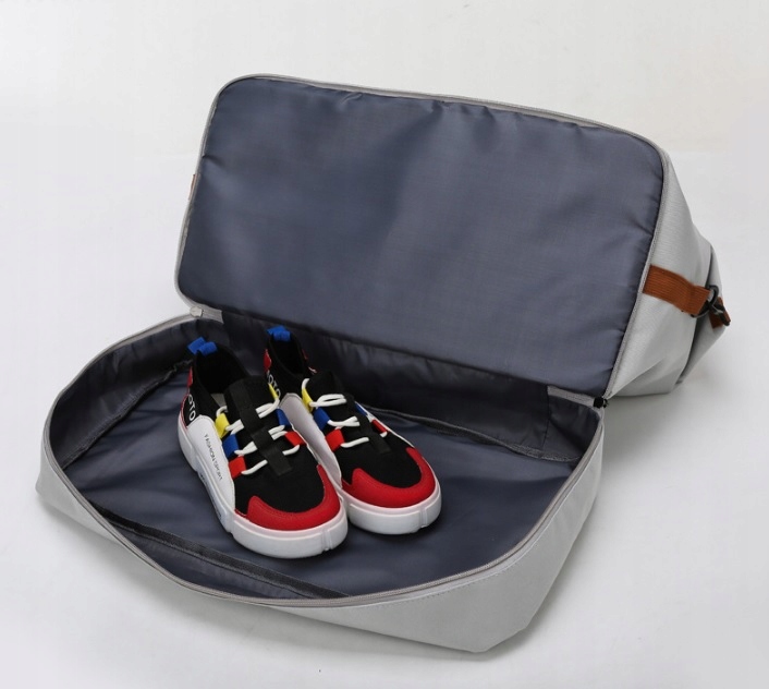 TORBA PODRÓŻNA DAMSKA MĘSKA SPORTOWA DO JOGI NA SIŁOWNIĘ TOREBKA BAGAŻ Wysokość 30 cm