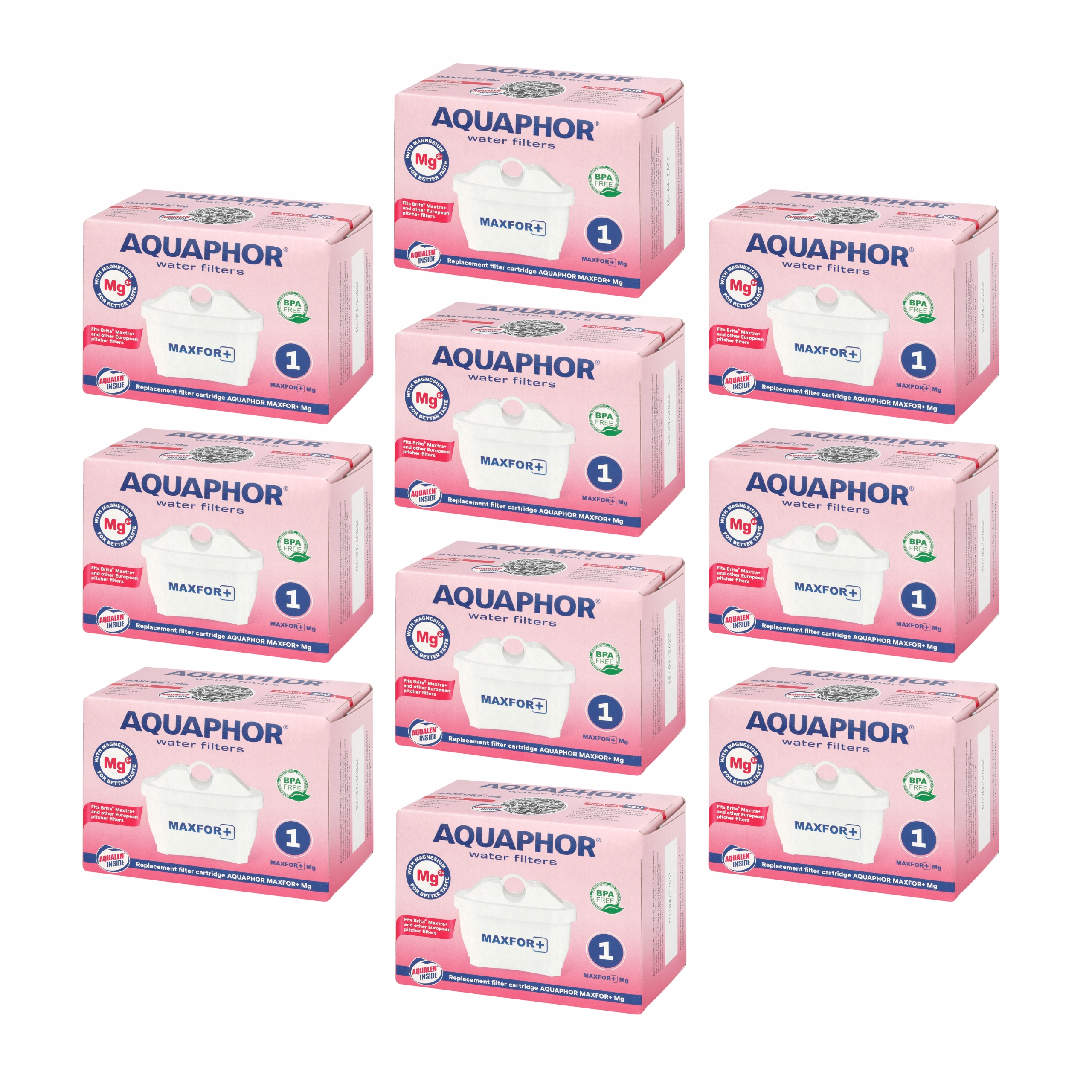 Filtrační vložka pro filtry na vodu Aquaphor Maxfor+ Mg 10 filtrů s hořčíkem