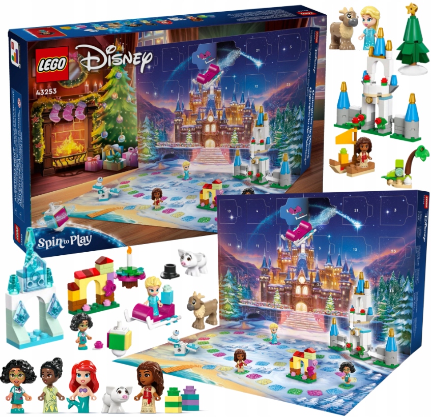 Klocki Lego Disney Kalendarz Adwentowy Na Swieta Dla Dzieci Zestaw