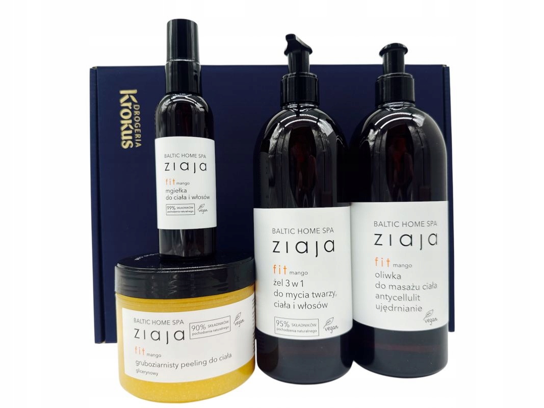 Zestaw Prezentowy Ziaja B.h.s Fit, Spa dla ciała