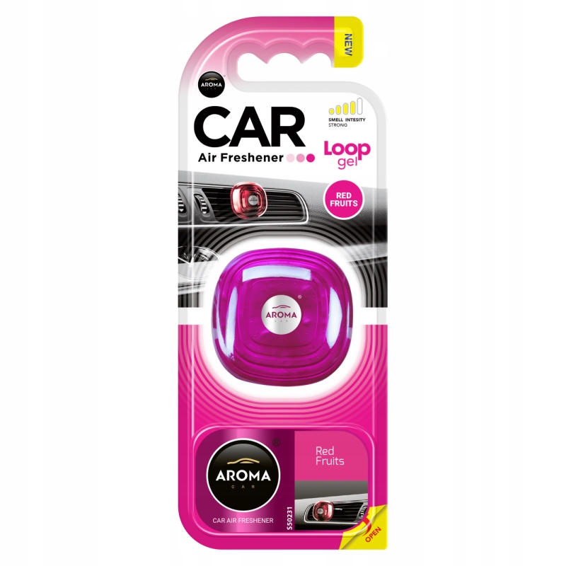 

Zapach Samochodowy Aroma Car Loop 9G Red Fruits
