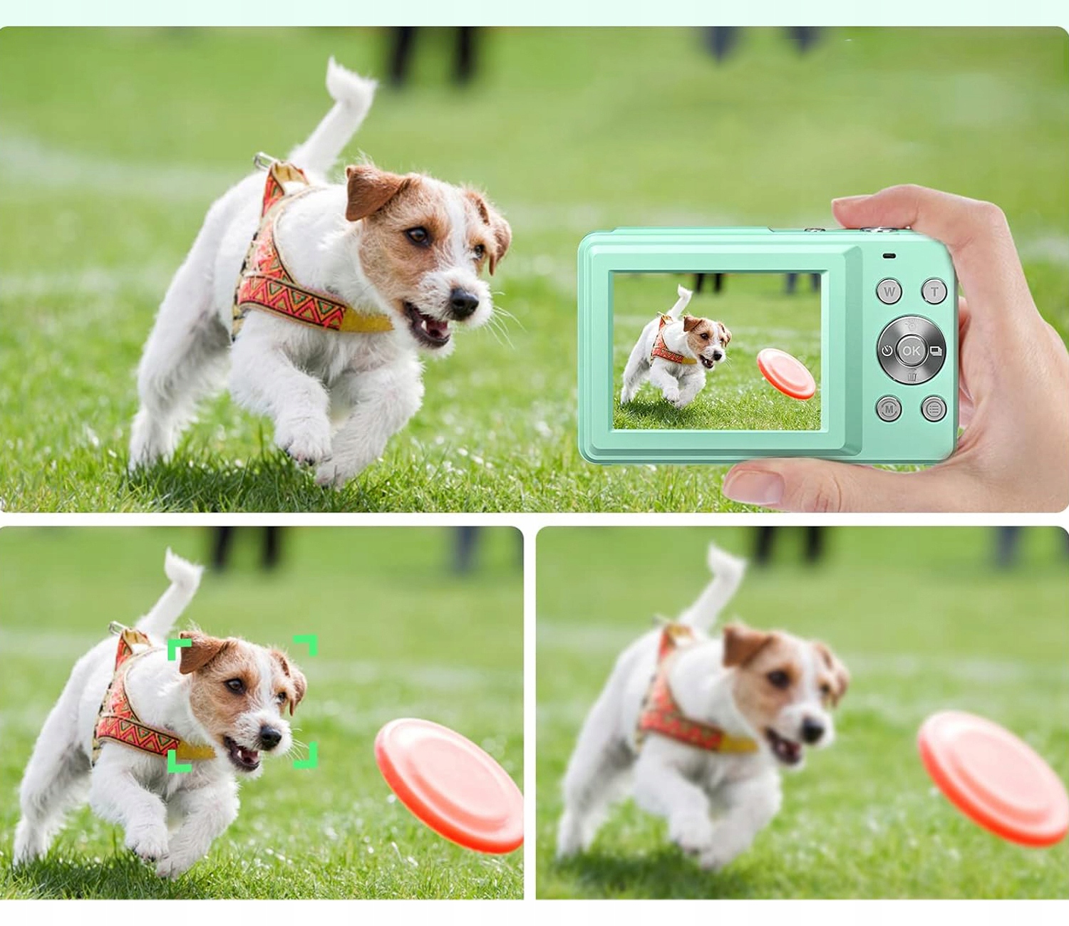 APARAT CYFROWY FOTOGRAFICZNY HD 1080P 44MP Z ZOOMEM CYFROWYM 16X ANTI-SHAKE Model CYFROWY APARAT