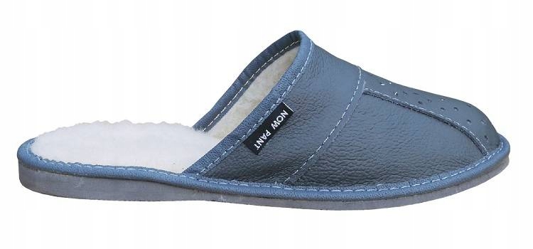 Zimowe pantofle męskie pm-02M 44