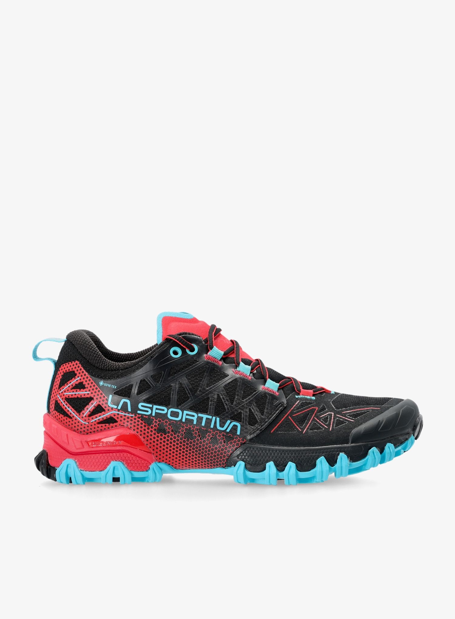 Buty trailowe damskie La Sportiva Bushido II Gtx black/hibiscus 38,5