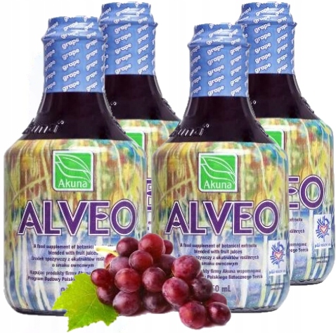 

Alveo winogronowe 4szt oryginalne -Producent Akuna