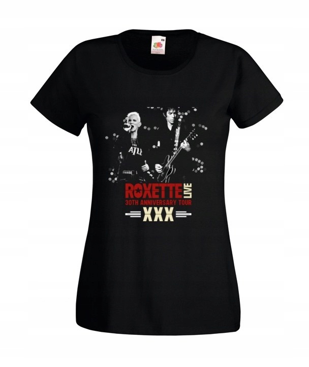 

Damska Koszulka Roxette Koncert Wzory