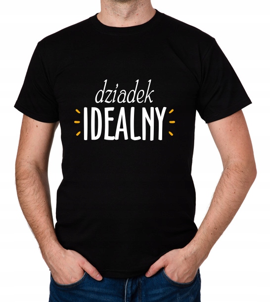

koszulka Na Dzień Dziadka Idealny Dziadek prezent