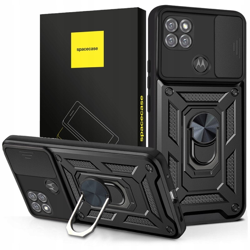 

Etui Do Moto G9 Power Spacecase Camring Pancerne