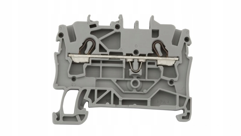 Złączka szynowa 2-przewodowa 2,5mm2 szara