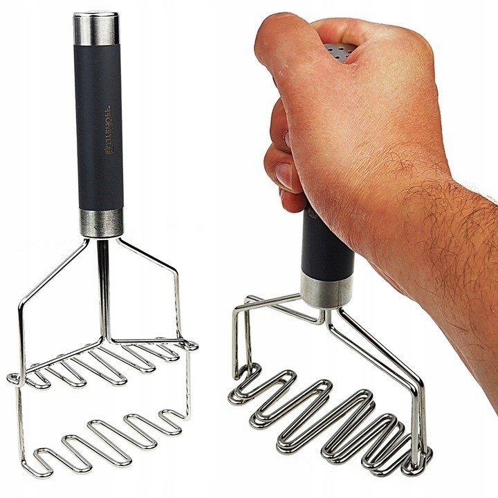 

Tłuczek Do Ziemniaków Ubijak Ruchomy Metalowy 25CM