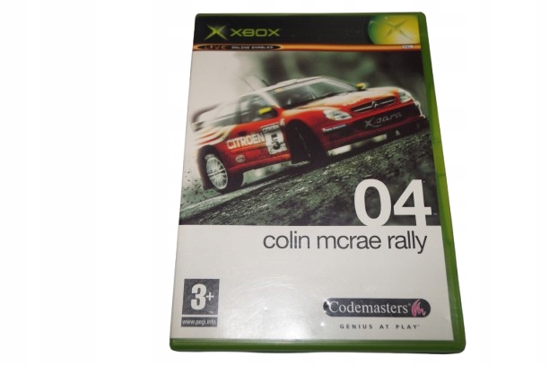 Gra COLIN MCRAE RALLY 04 Microsoft Xbox