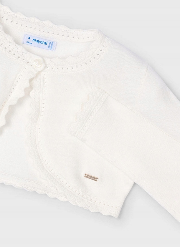 Bolerko dziewczęce MAYORAL 23.332 kremowe - 157