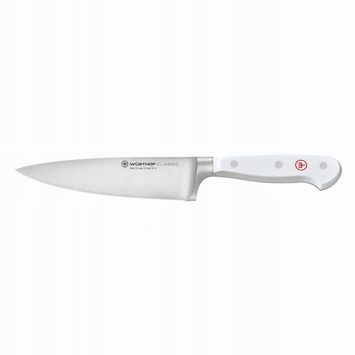 Wusthof Classic White Santoku 16 cm s priehlbinami