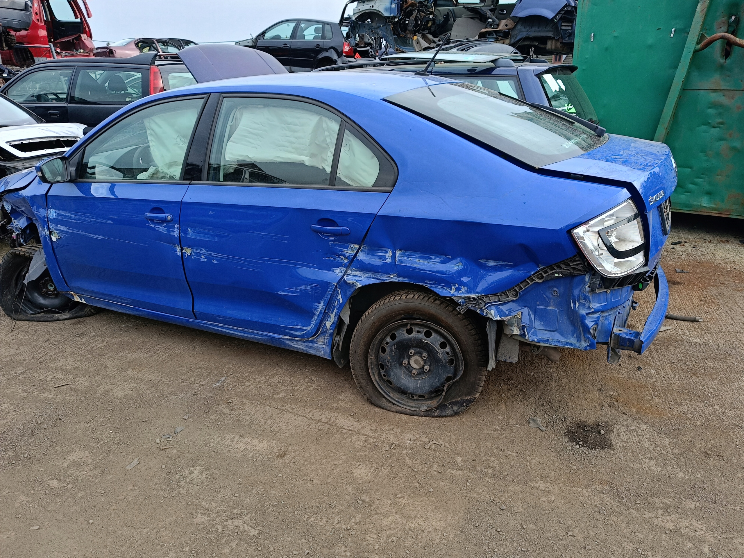 SKODA RAPID OŚ BELKA ZAWIESZENIA TYŁ 2018r