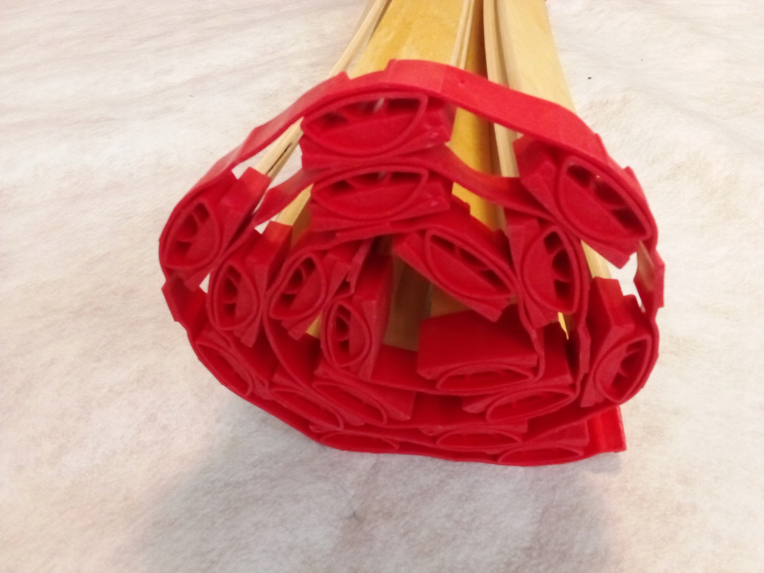 Stelaż rolowany Smart 80x180 Dodatkowa amortyzcjia listew Regulacja bez regulacji