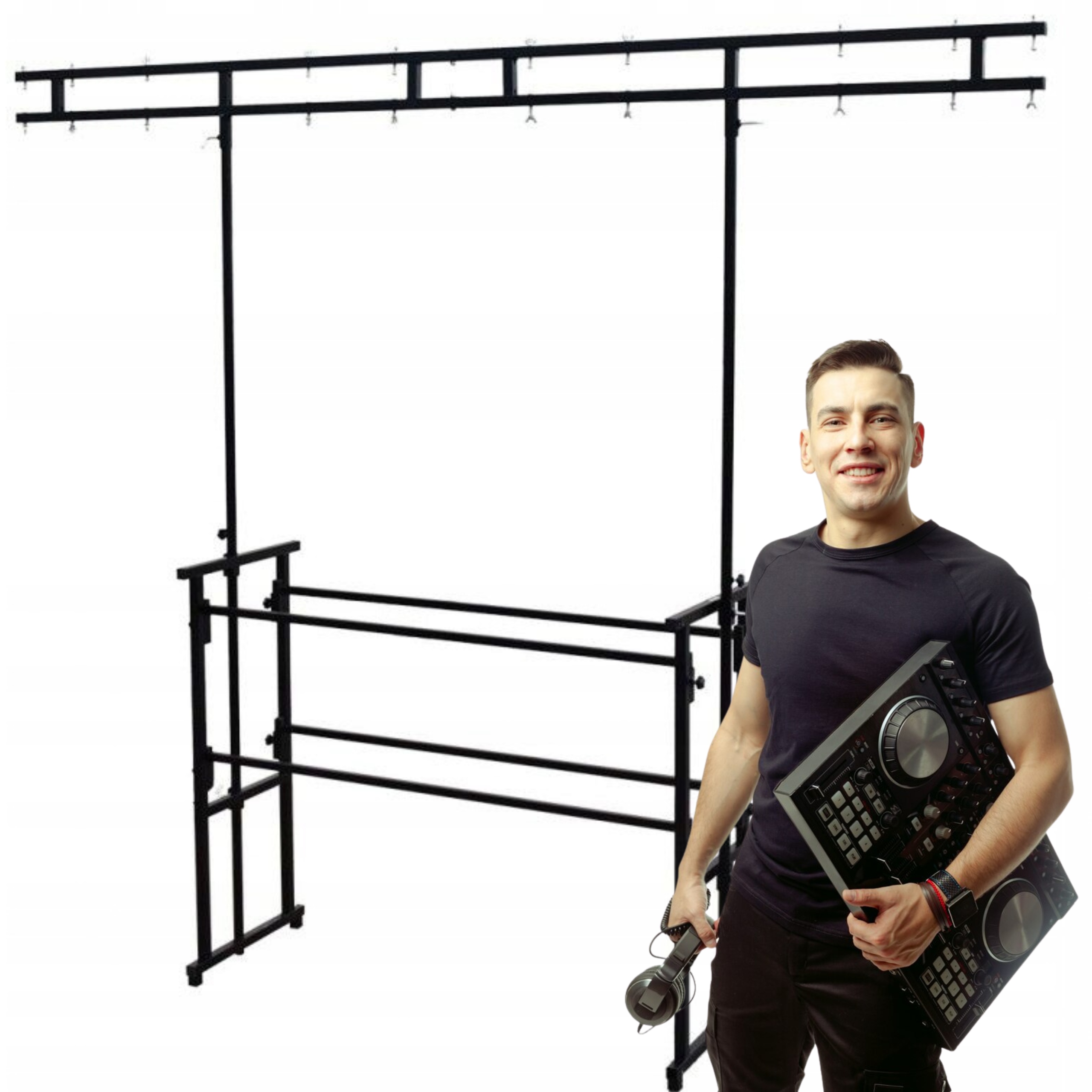 Stojanový Stativ Pro Dj S Příčkou STAND4ME DJ120 Duo, Pevný A Odolný