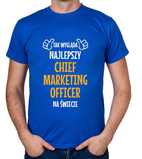 

koszulka Najlepszy Chief Marketing Officer prezent