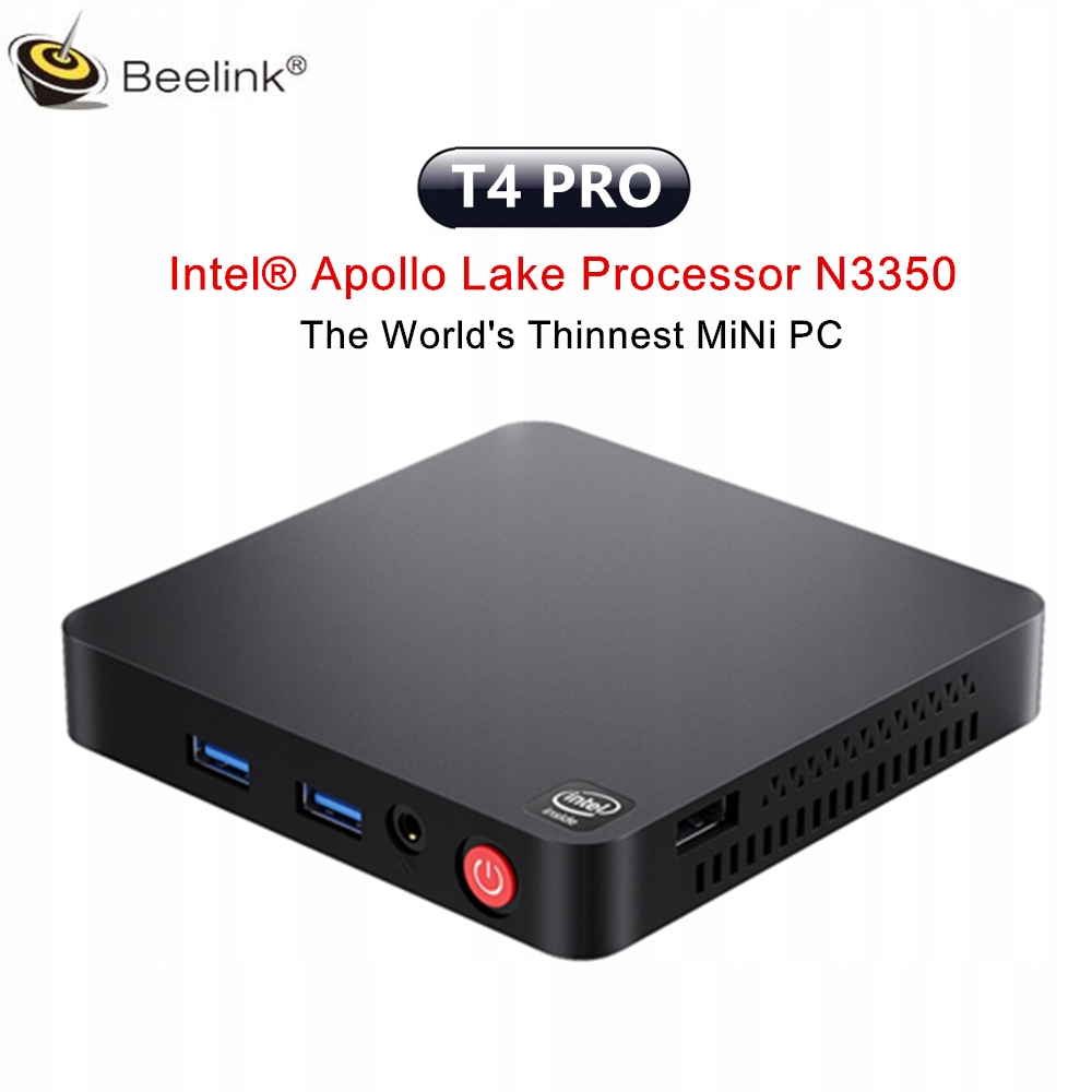 Hot sales Beelink T4 Pro 4K Mini PC Intel N3350 Windows10