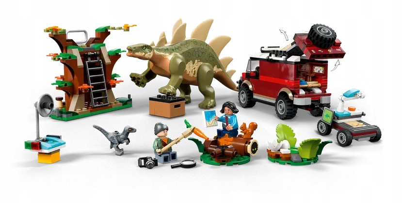 LEGO 76965 JURASSIC WORLD DINOMISJE ODKRYCIE STEGOZAURA Marka LEGO