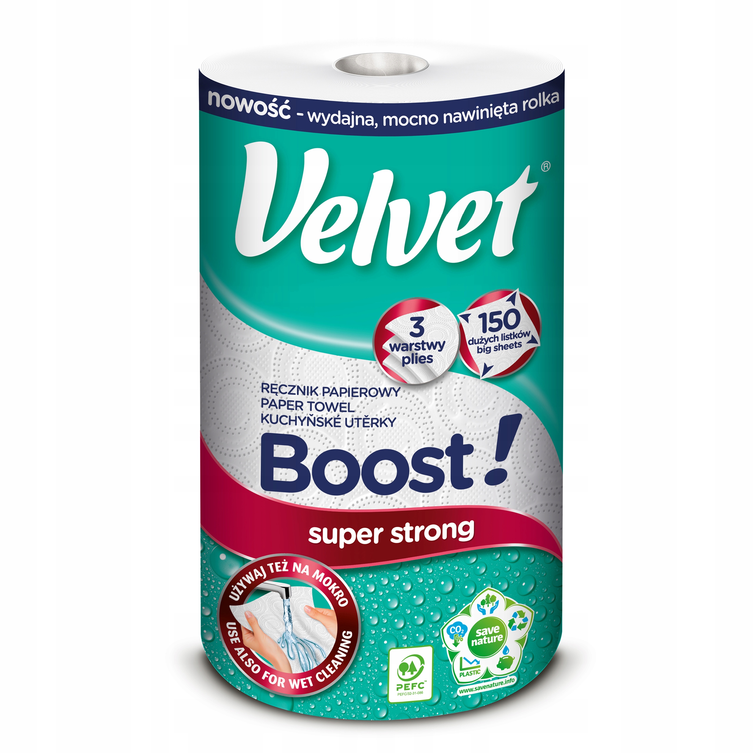 

Velvet ręcznik papierowy Boost 1 rolka