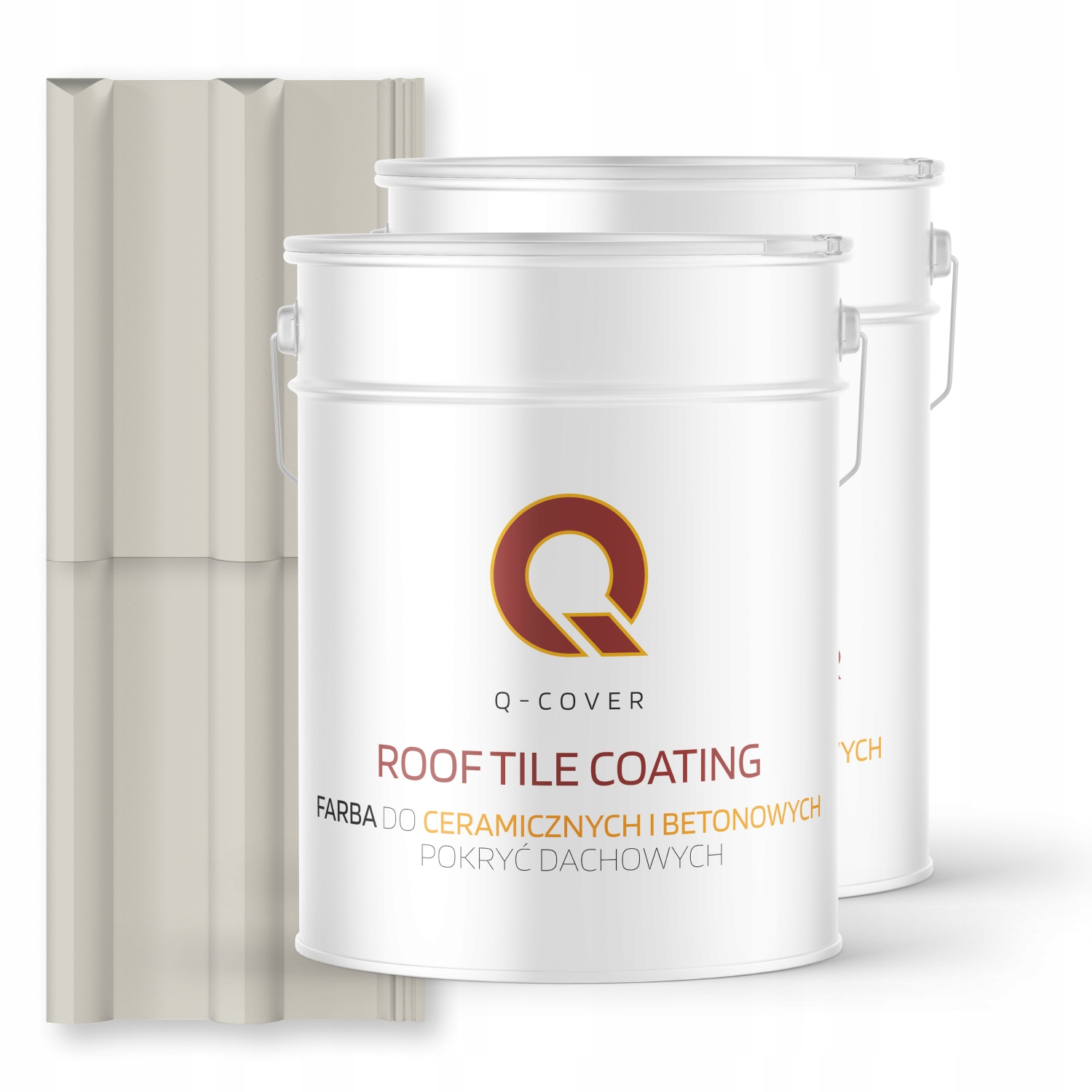 Farba Na Keramické Strechy Podložka Biela Šedá Ral 9002 74 m2 Lesk