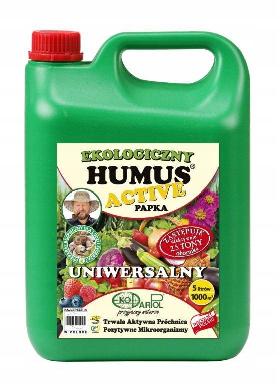 Organické hnojivo, prírodné EkoDarPol kvapalina 5 kg 5 l univerzálny PAPKA humus