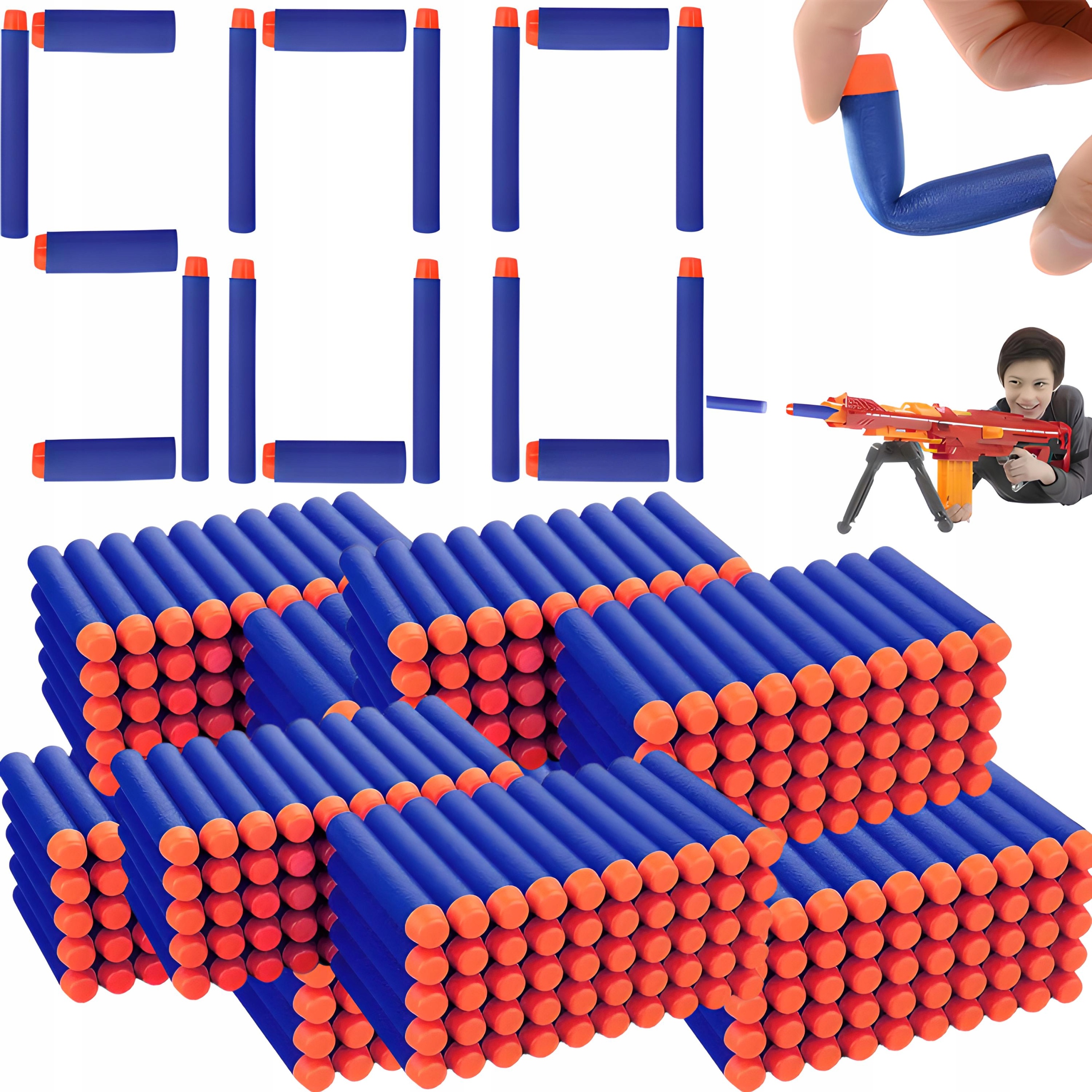 

500 Sztuk Strzałek Do Wyrzutni Nerf N-strike Nabój