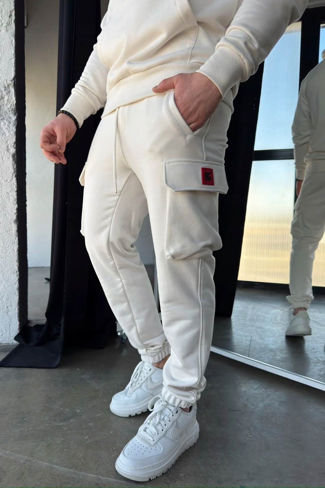 Pánské kalhoty Bg Palermo kokos L