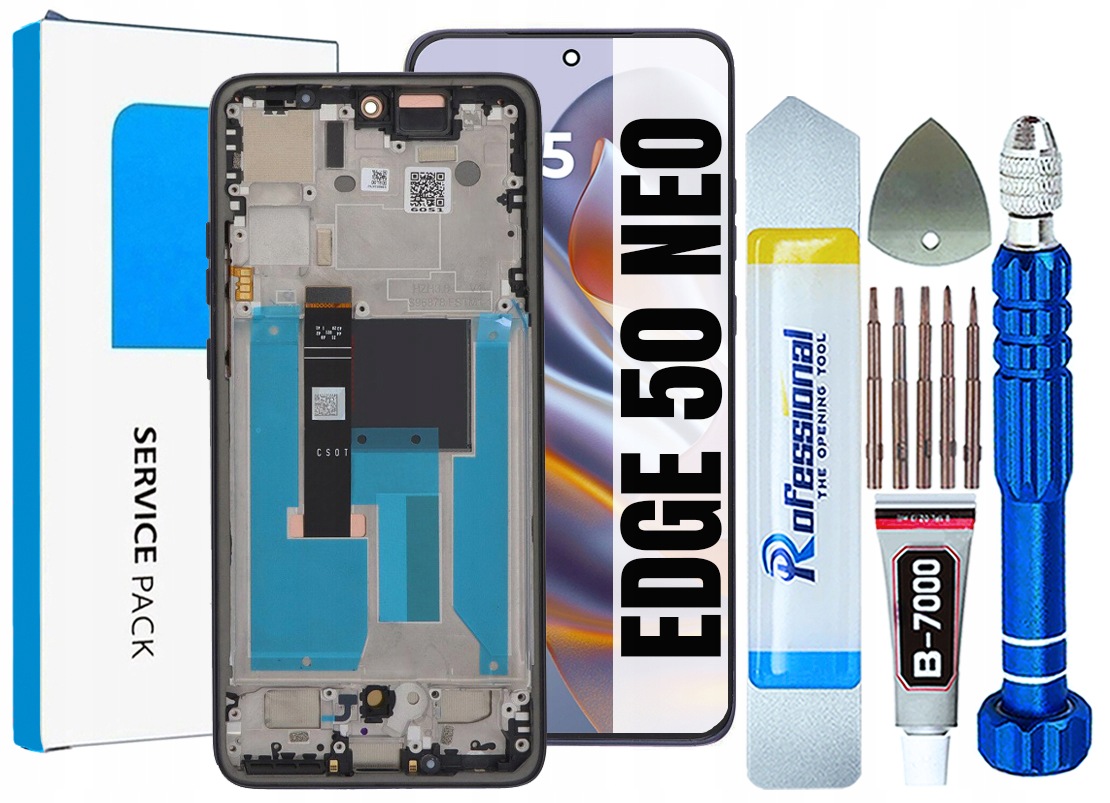 Displej Pro Motorola Edge 50 Neo Originál Obrazovka Rámeček