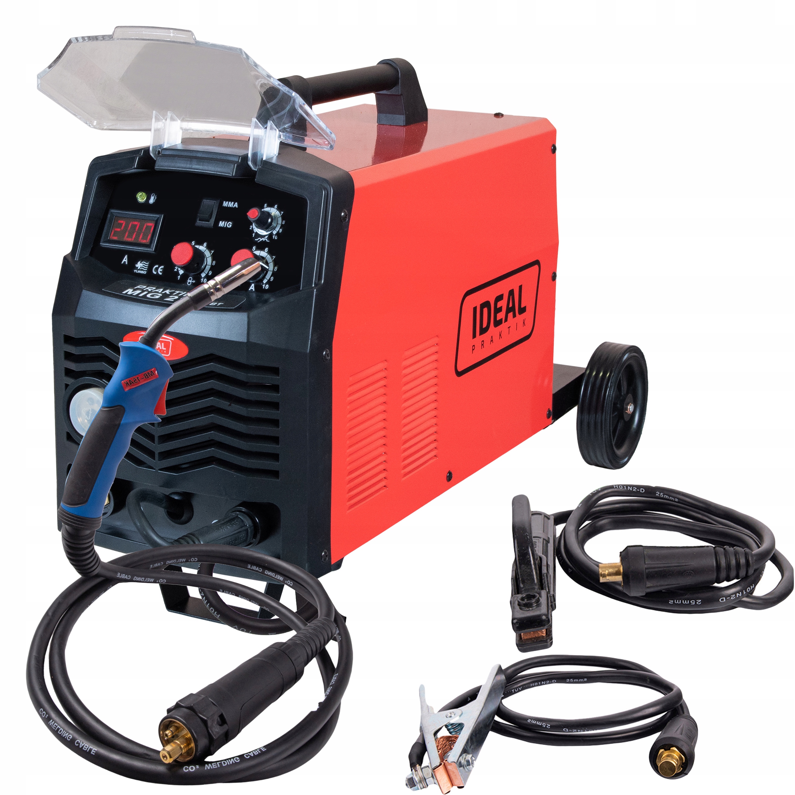 Сварочный аппарат MIGOMAT полуавтоматический MIG MAG MMA 200A IDEAL