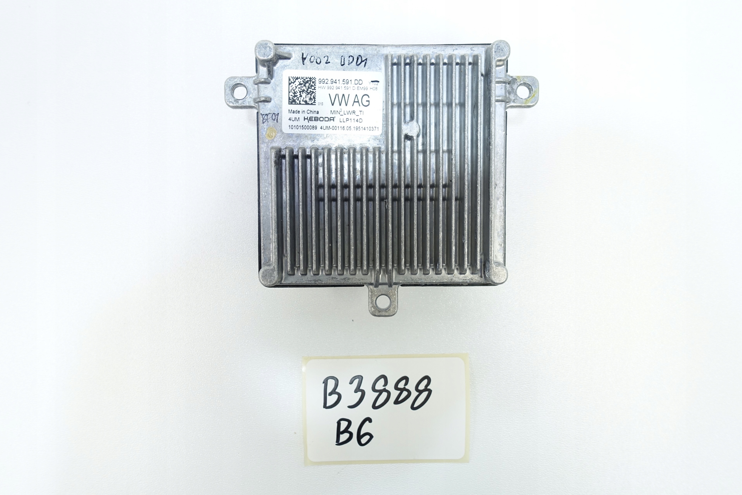 control unit module VW GOLF VIII ID.3 992941591DD
