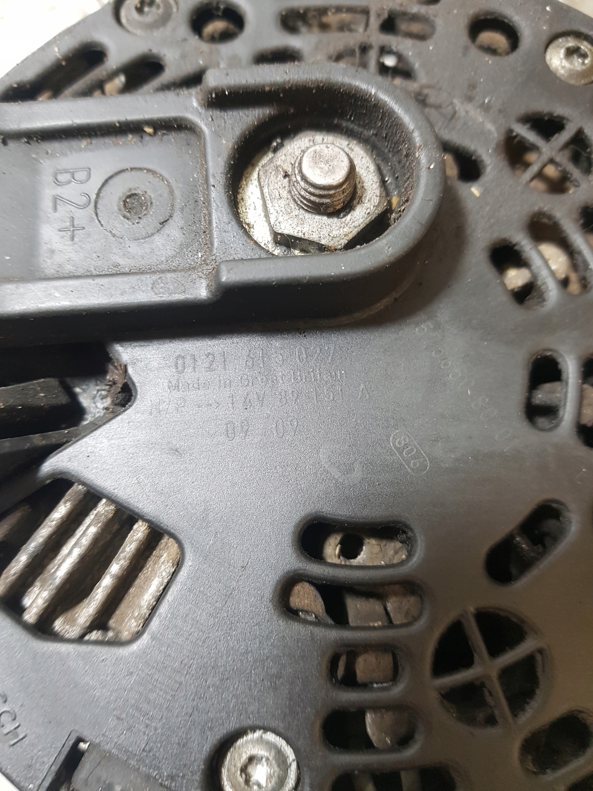 ALTERNATOR PEUGEOT 3008 1.6 B 2007 0121315027