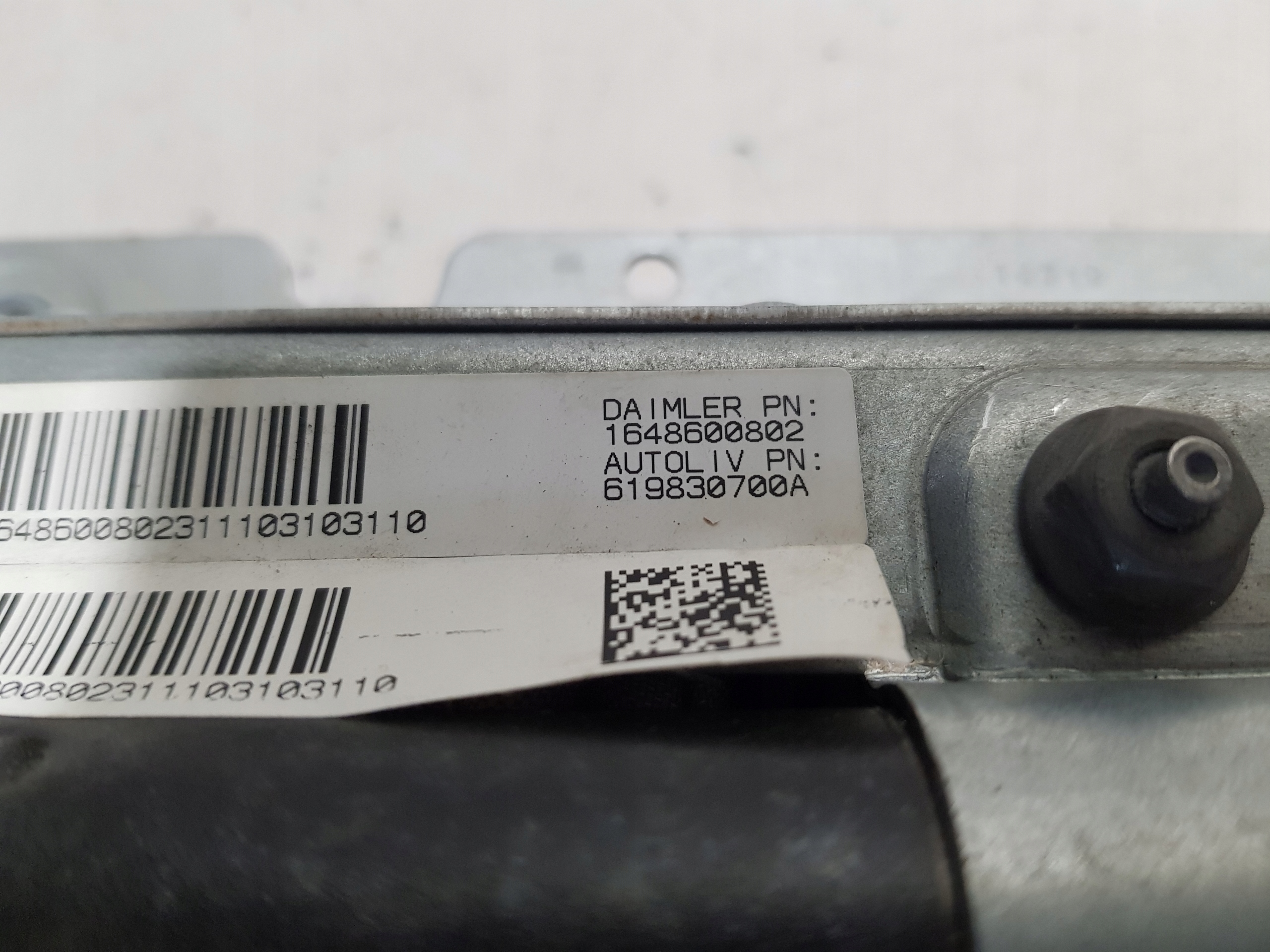 airbag airbag GINOCCHIA MERCEDES ML W164