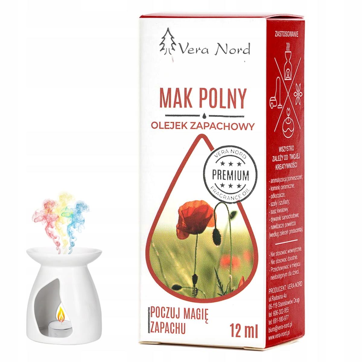 

Mak Polny olejek zapachowy Vera Nord
