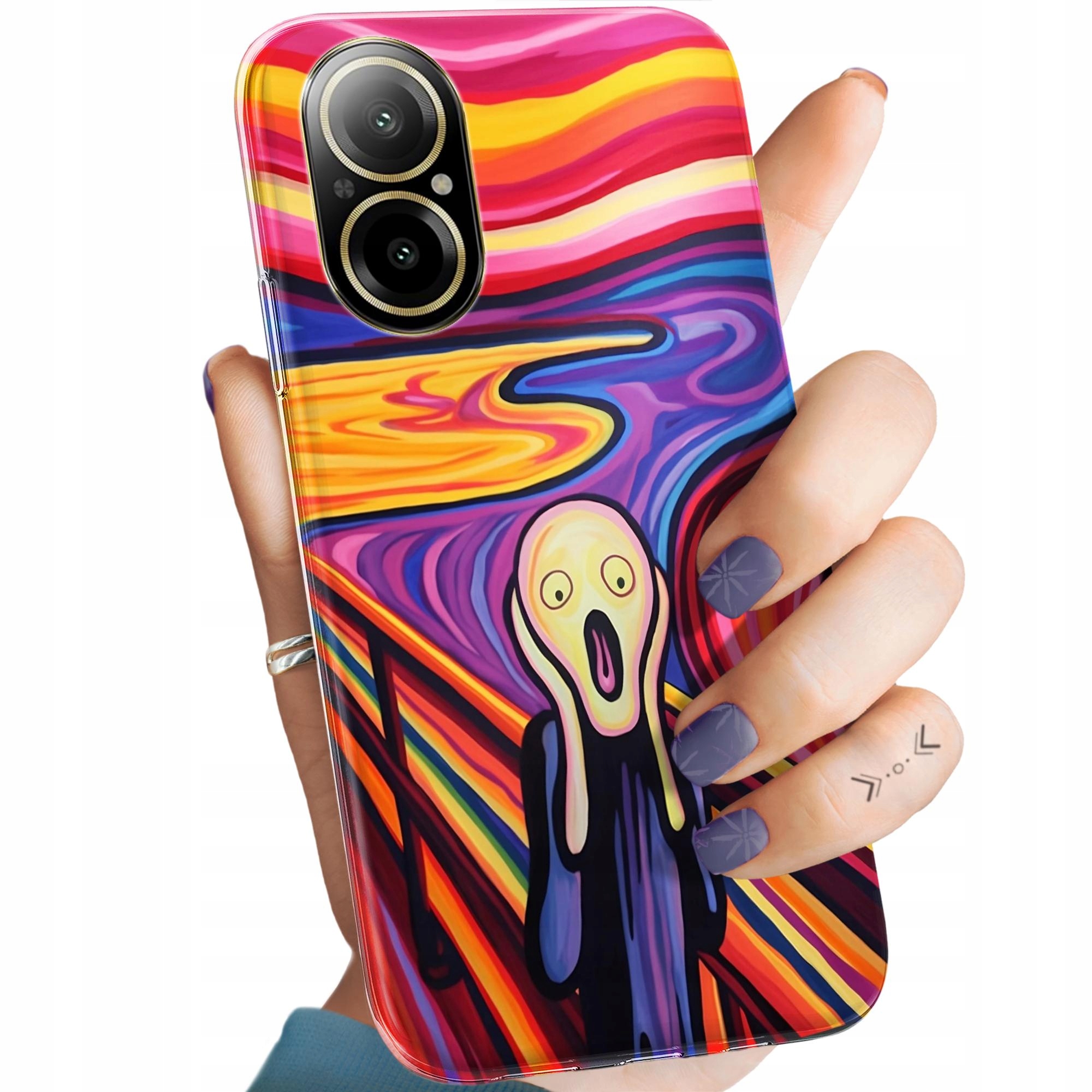 Etui Do Realme C67 4G Krzyk Munch Edvard Scream Obudowa Pokrowiec