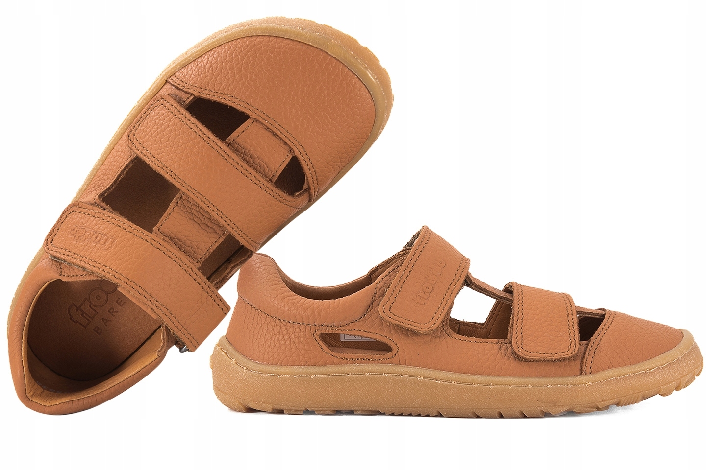 Froddo G3150266-2 Barefoot Sandały Dziecięce Półbuty Wycięte Skórzane 22